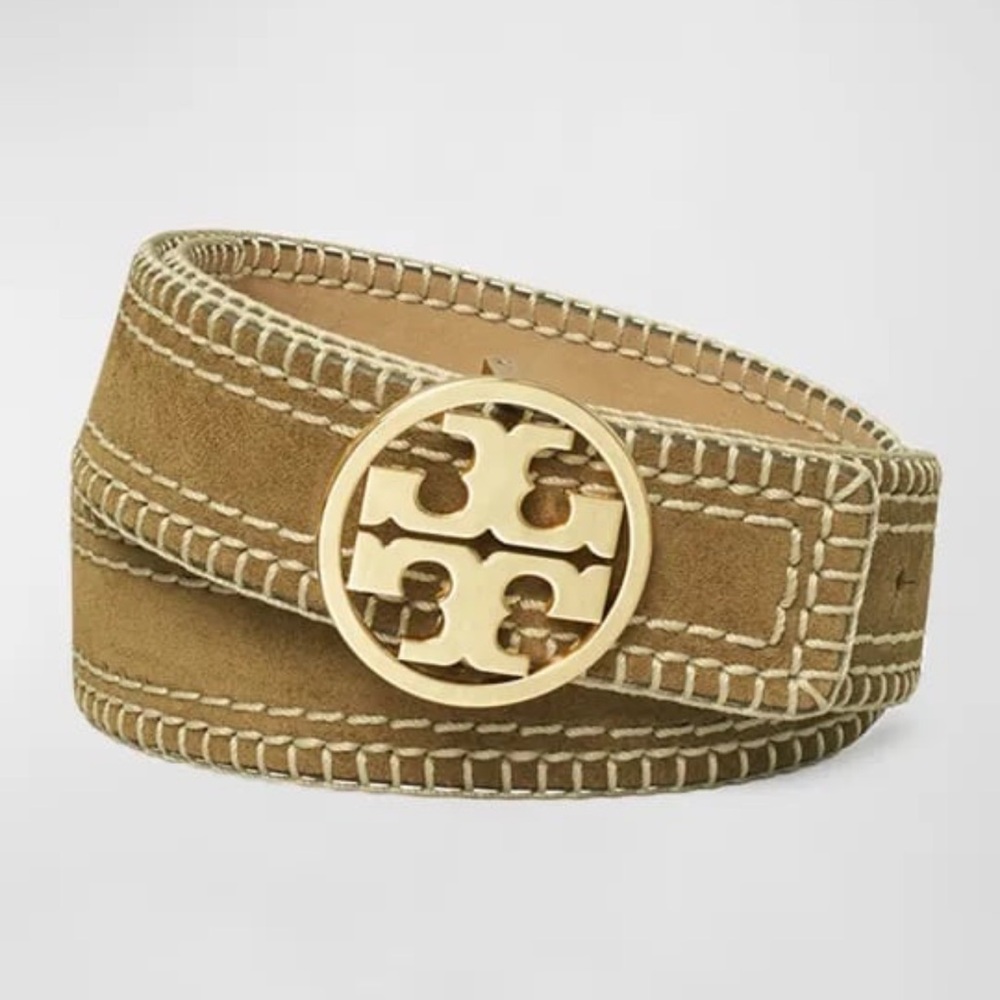 Tory Burch Mille Suede Belt